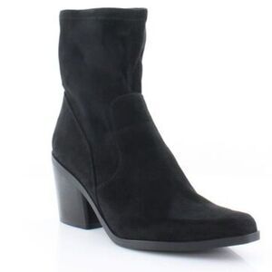 Naturalizer Ella Booties Black Stretch 8 NWT